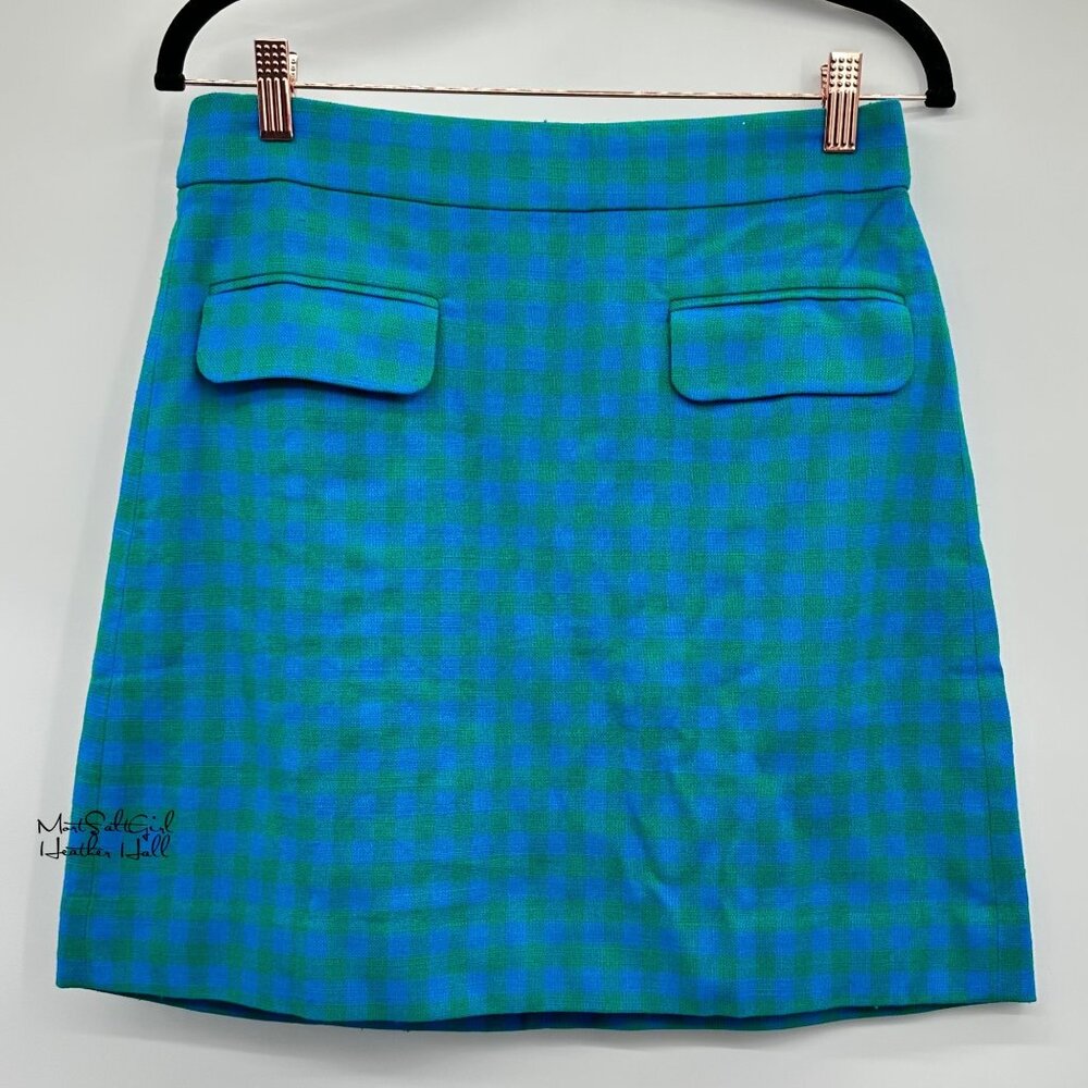 J. Crew NWT Front Flap Pocket Skirt Size 4